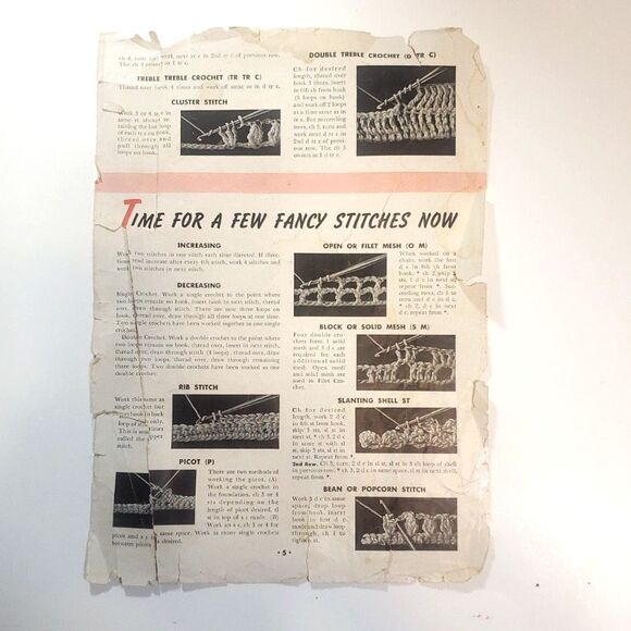 VINTAGE 1942 CHADWICK's Red Heart Woolies For Babies Book #178- 24 Pgs. - Picture 8 of 14